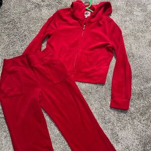 Red Juicy Jumpsuit set